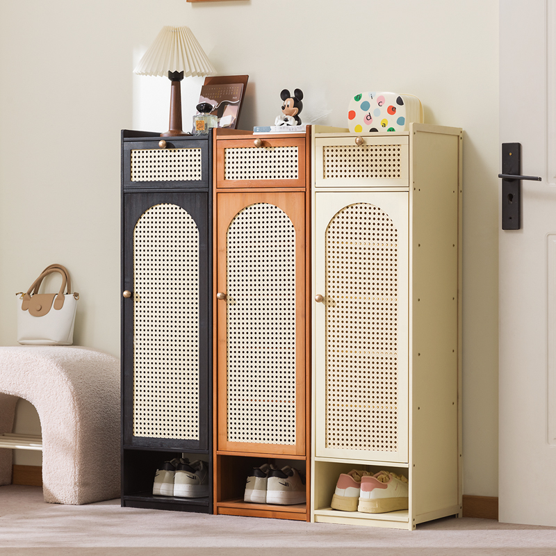 十一维度带门防尘夹缝窄鞋柜