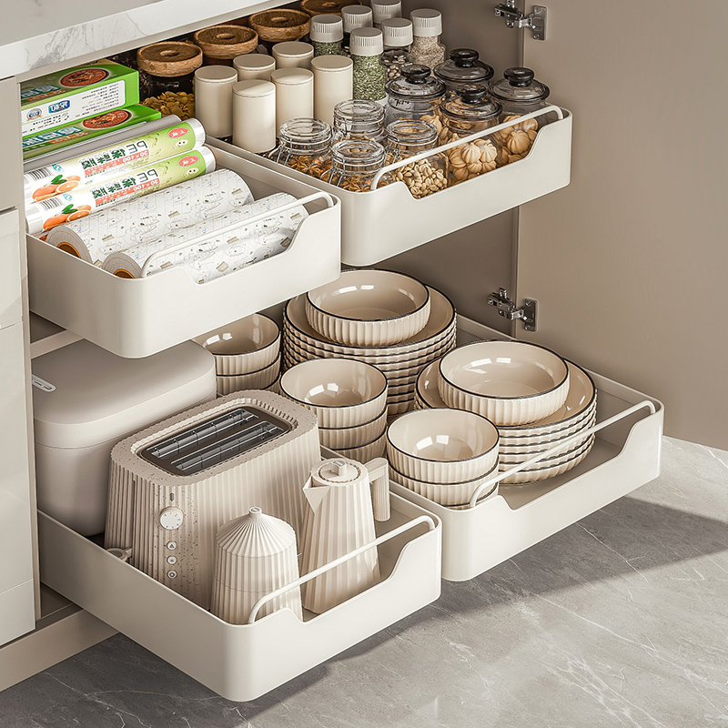 十一维度橱柜内抽拉式收纳盒