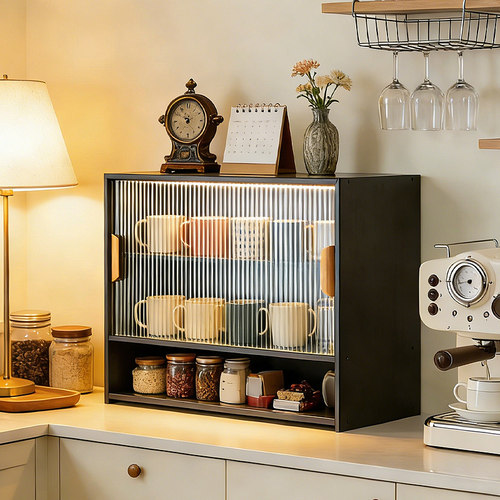 十一维度长虹玻璃防尘杯架