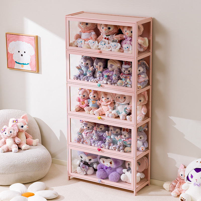 手办收纳盒痛柜毛绒玩偶娃娃展示柜模型公仔盲盒亚克力透明展示架,住宅家具,家用陈列柜,淘宝优惠券,粉丝福利购,淘宝优惠卷