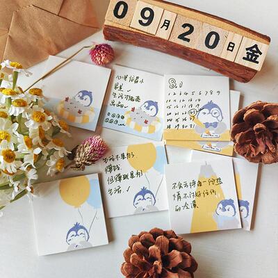 企鹅便签penguinlieflat