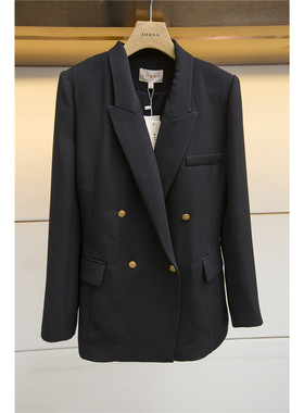 专柜正品春夏时尚双排扣O100401C卓雅上衣4880元