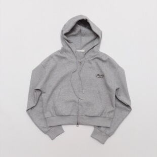 2026春季新款 美式复古少女连帽拉链开衫短外套休闲卫衣