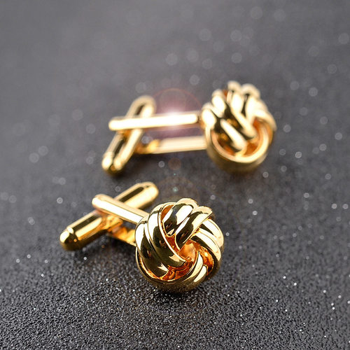 热销饰品麻花袖扣袖钉镂空袖扣男士衬衫袖扣袖钉cufflinks