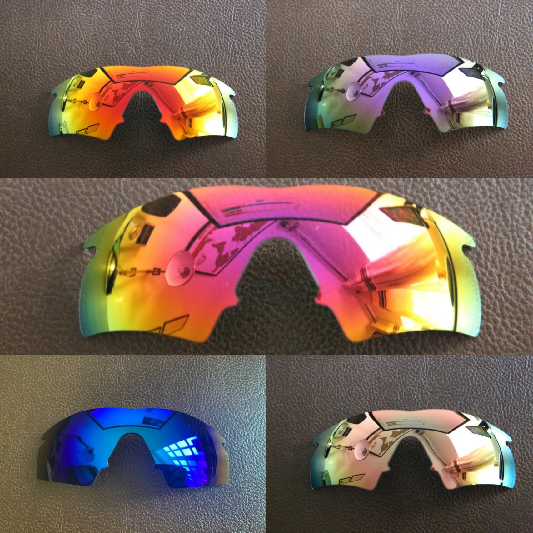 替换镜片适用Oakley欧克利M Frame Strike运动骑行非原装