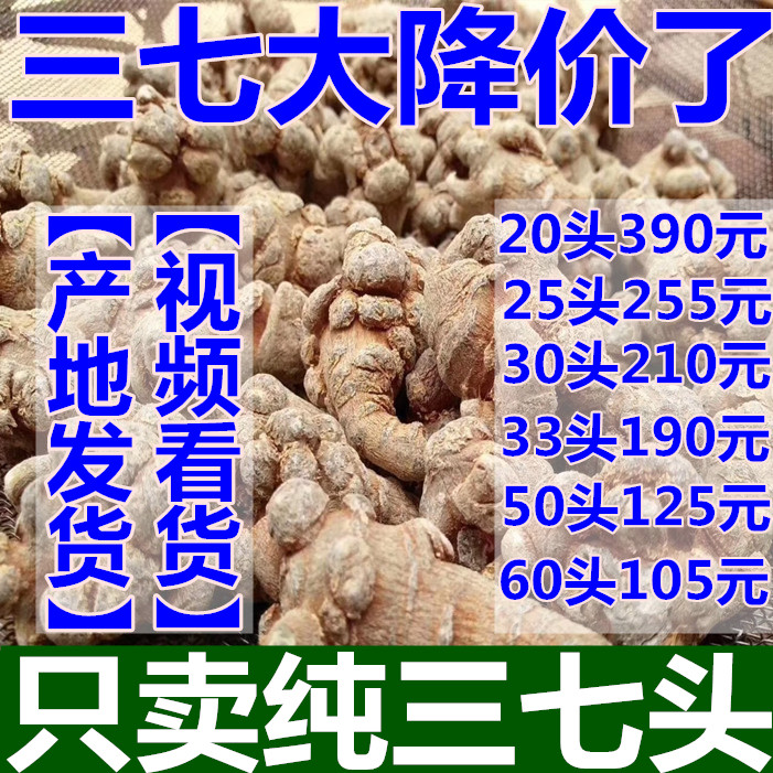 ÔÆÄÏÈýÆßÍ·ÕýÆ·ÎÄÉ½ÌØ¼¶Ò°Éú500gÌïÆß·Û20Í·30Í·40Í·¿É´úÄ¥³¬Ï¸·Û