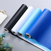 鱼缸背景贴纸水族箱黑色缸外贴自粘底部加厚哑光磨砂造景装 饰壁纸