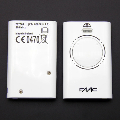 FAAC车库门遥控器 868MHz FAAC XT4 XT2 868 SLH LR remote 868