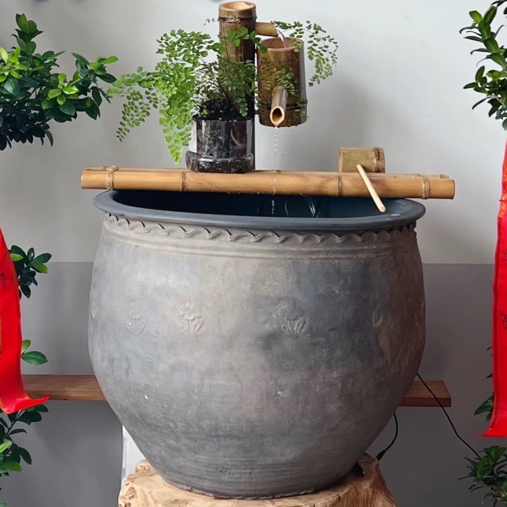 包邮金鱼睡莲鱼缸荷花缸盆