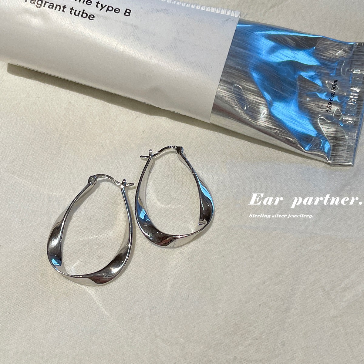 耳环小众设计感高级耳圈