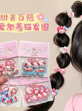 儿童可爱卡通猫咪发夹发圈