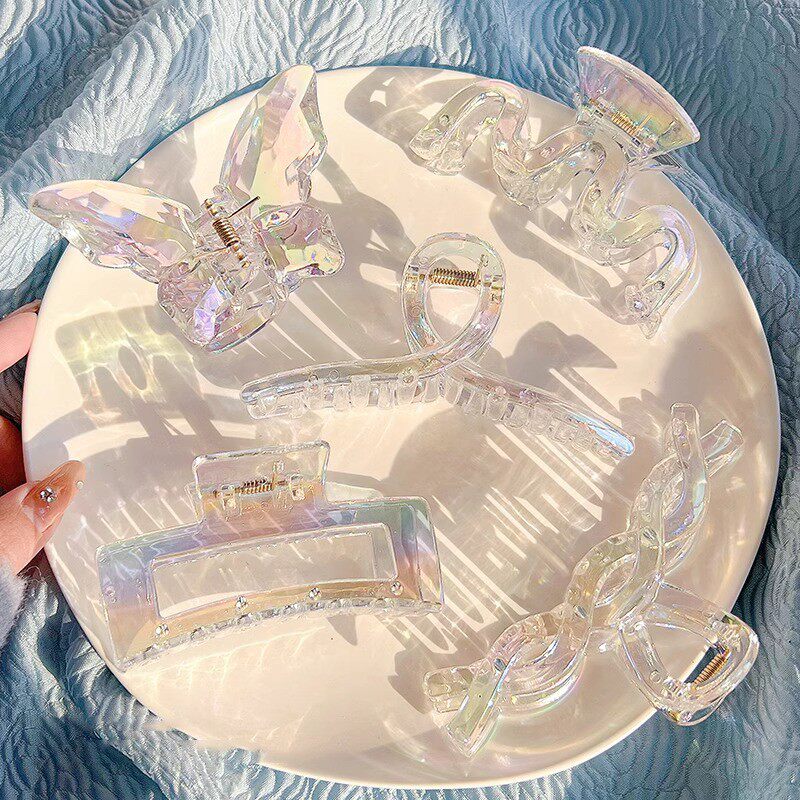 人鱼姬蝴蝶抓夹大号刘海夹