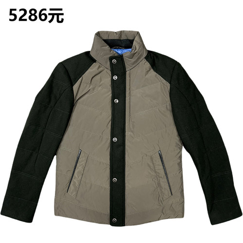 一线品牌高品质白鸭绒商务羽绒服