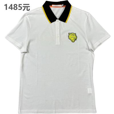 100%丝光棉商场1485元时尚POLO衫