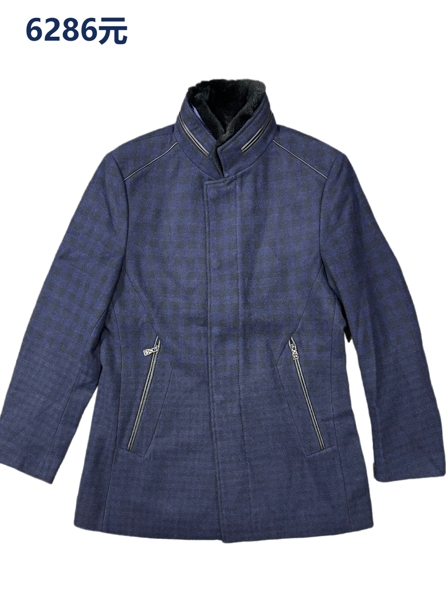 一线品牌赠品6286元商务羊毛大衣