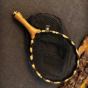 溪流抄网微物捞鱼手抄网便携超轻路亚马口抄网垂钓鱼网飞蝇网兜