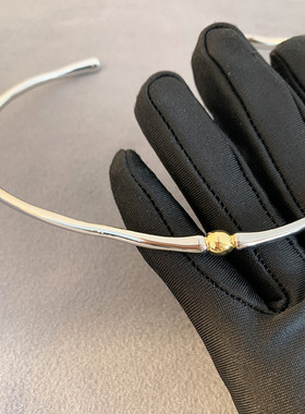 项圈极简手镯小众风莫瑞风项链2024新款叠戴款项链饰品