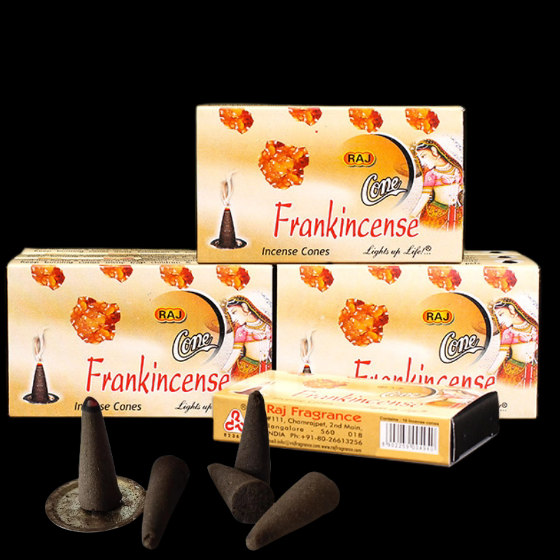 RAJ印度香 乳香Frankincense 原装进口手工香薰熏香塔香味持久