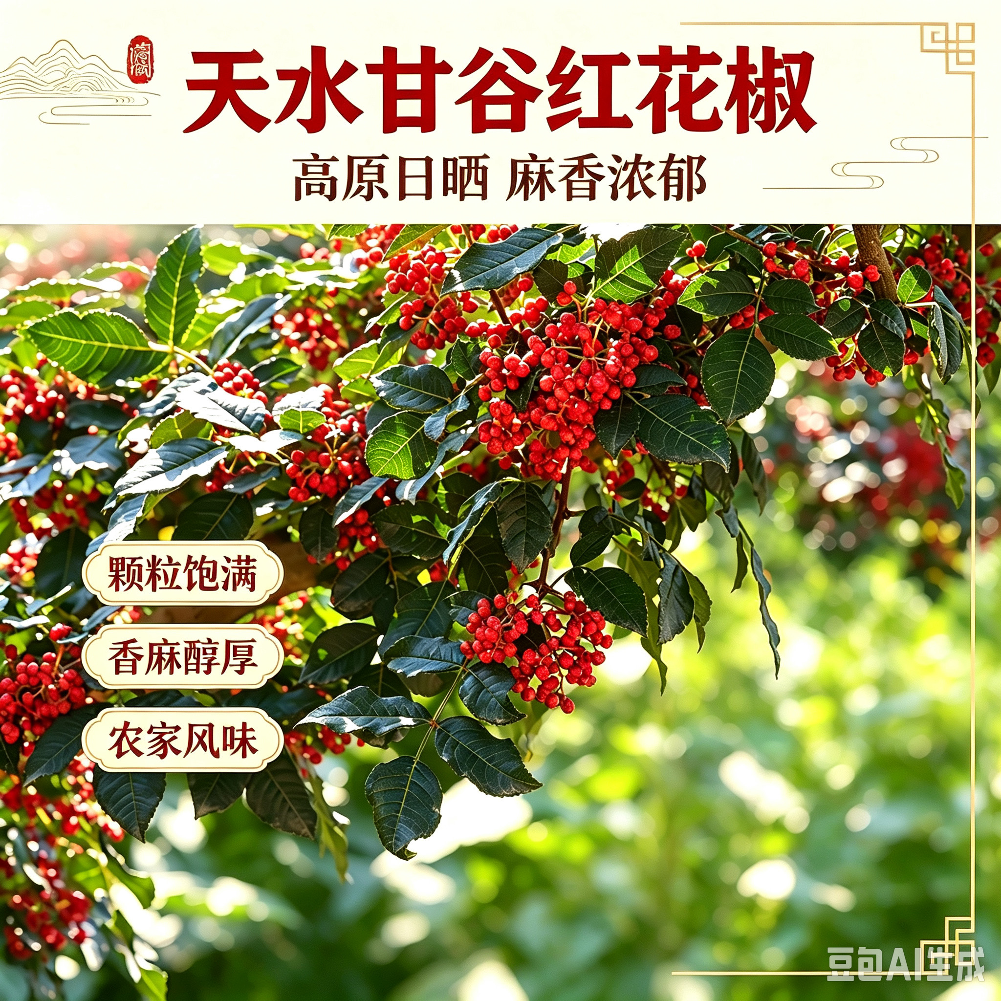 新品大红袍花椒包邮麻味十足