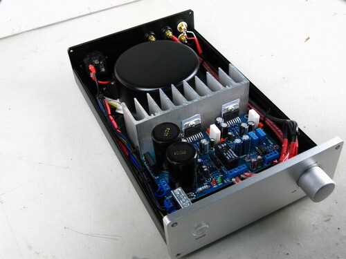 全铝机箱5532+tda7294电脑发烧