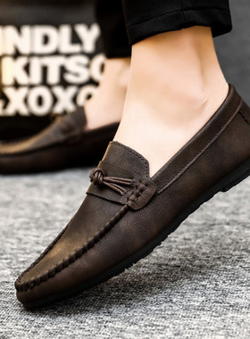 Mens Shoes Loafers For Men Leather Casual Brand Formal Flat