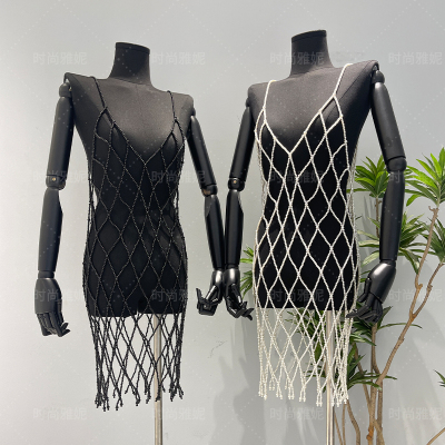 clotheswomen珍珠吊带连