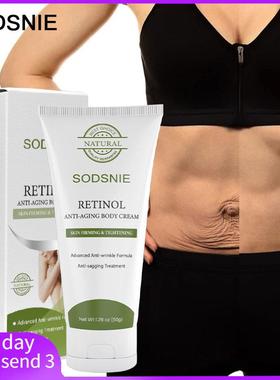 Retinol Anti Cellulite Body Cream Collagen Anti Aging Improv