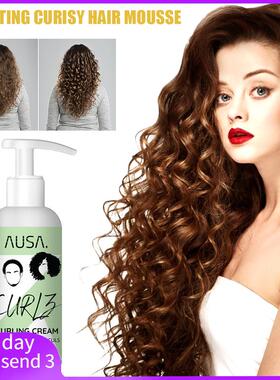 Curly Hair Cream Natural Hair Strands Products Booster Defin
