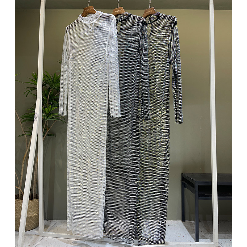 clotheswomen奢华透视镂