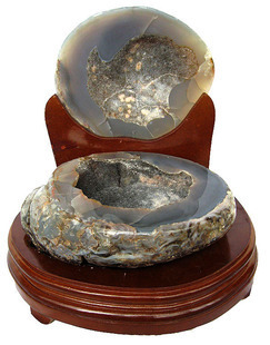 天然特价 玛瑙聚宝盆摆件现货实物拍照白水晶玛瑙聚宝盆9.6kg原石