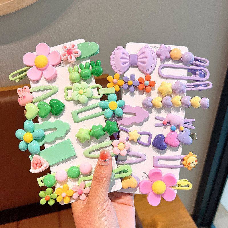 新款儿童碎发夹网红卡通马卡龙色花朵发夹子女童侧边刘海夹发饰,童装/婴儿装/亲子装,发饰,淘宝优惠券,粉丝福利购,淘宝优惠卷