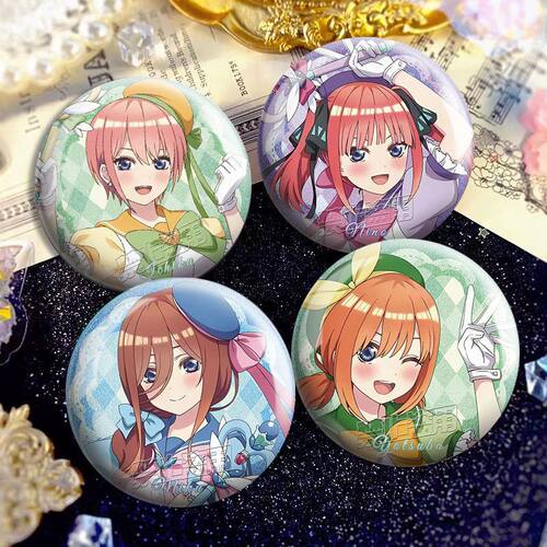 五等分的花嫁同人吧唧徽章谷周边