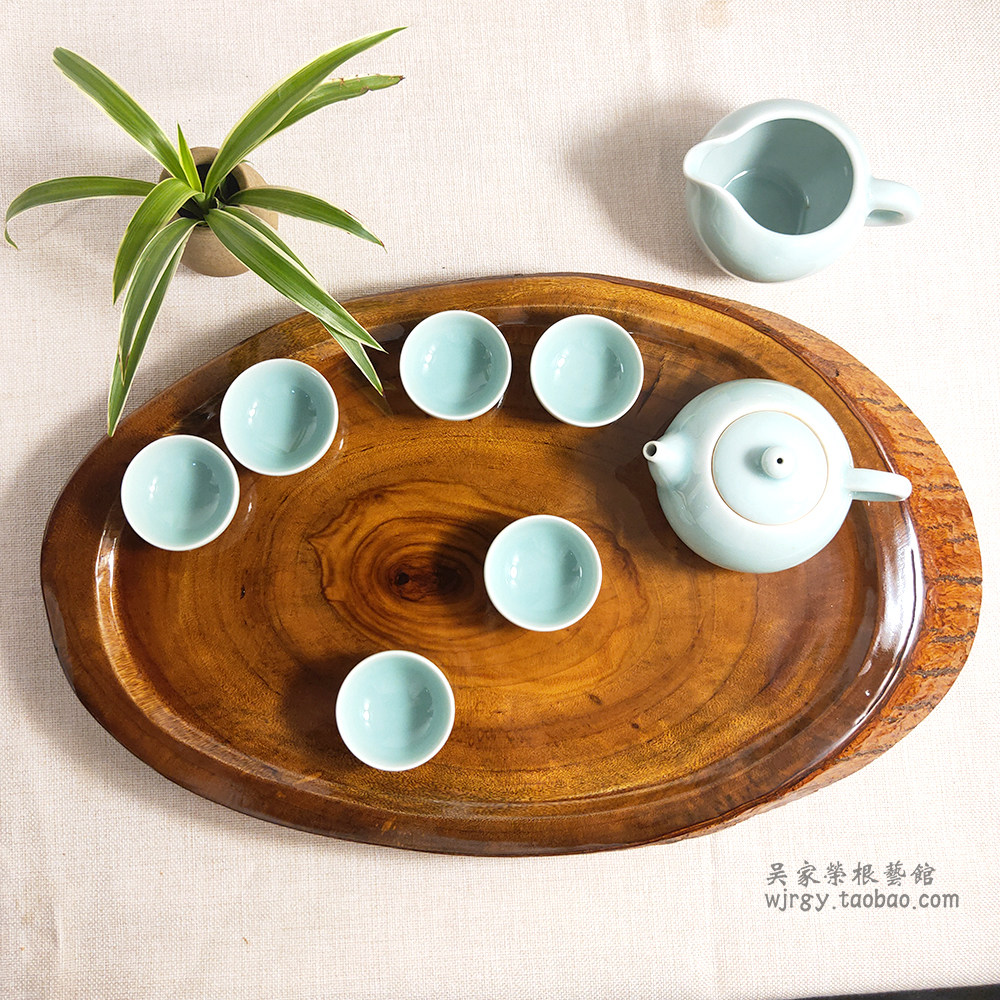茶道木制配件单层特价干泡茶盘