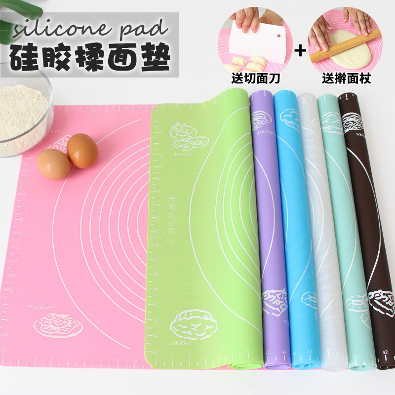 食品级加厚硅胶垫擀面垫大号防滑其它烘焙器具