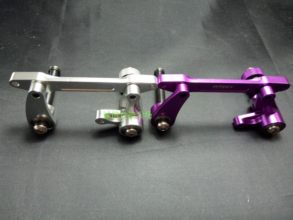 INTEGY 大F HPI FLUX HP 用全金属转向总成 紫色 银色