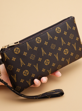 时尚复古手拿女包零钱包女式手拿包女士手拎包时尚百搭女手机小包