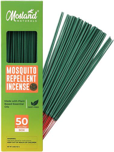 美国Mosland Naturals Mosquito Incense Sticks