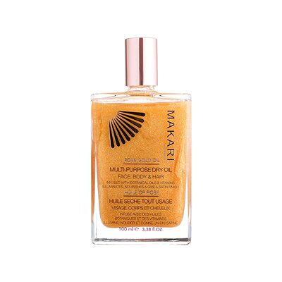 美国Makari 24K Rose Gold Multi-Purpose Dry Shimmer Oil