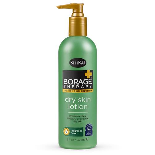 ShiKai Borage Therapy Dry Skin Lotion Body Moisturizer (8 oz