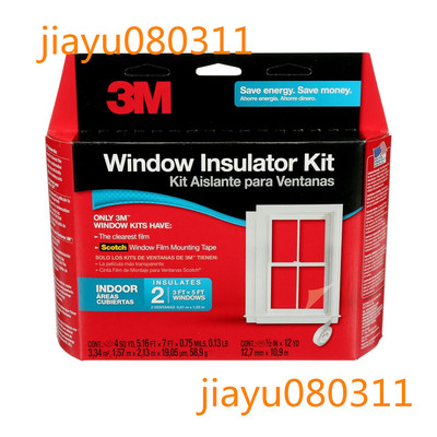 3M Indoor Window Insulation, Insulator Kit for 2 Windows