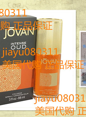 美国预 Jovan Intense Oud Cologne Spray for Women, 3 Ounce