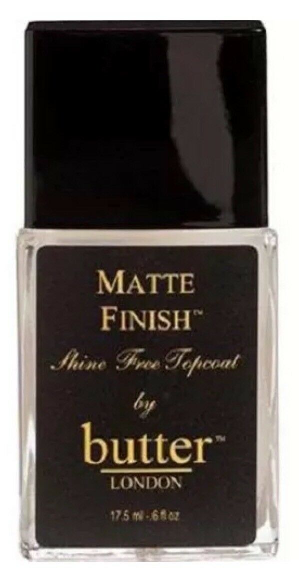 美国Butter LONDON Matte Finish Shine Free Topcoat 0.6oz