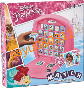 美国Disney Princess Top Trumps Match Board Game