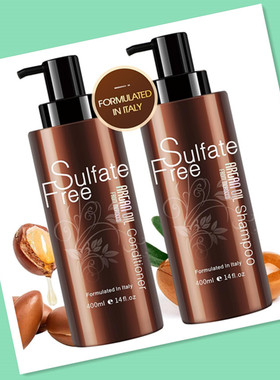 Sulfate Free Moroccan Argan Oil Shampoo and Conditioner Set