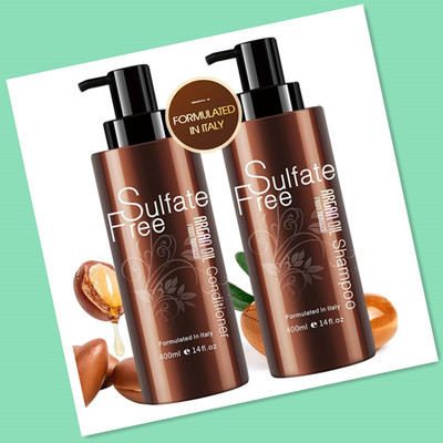 Sulfate Free Moroccan Argan Oil Shampoo and Conditioner Set
