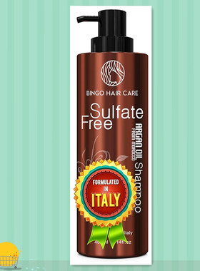 Moroccan Argan Oil Shampoo - Sulfate Free, Anti Frizz