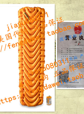 美国Insulated V Ultralite SL Sleeping Pad - Orange 2020