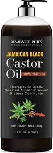 Black Castor Oil 美国Majestic Jamaican Pure