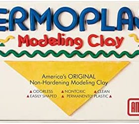 AMACO Permoplast Modeling Clay 1lb - Red Non-Hardening Model