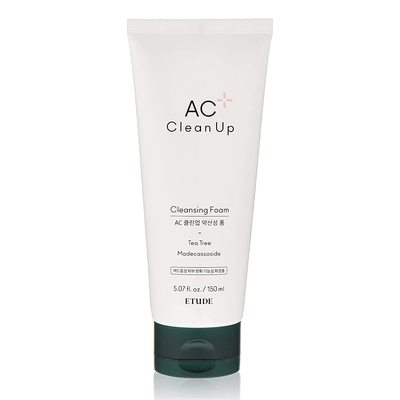 美国Etude House AC Clean Up Daily Cleansing Foam 150ml